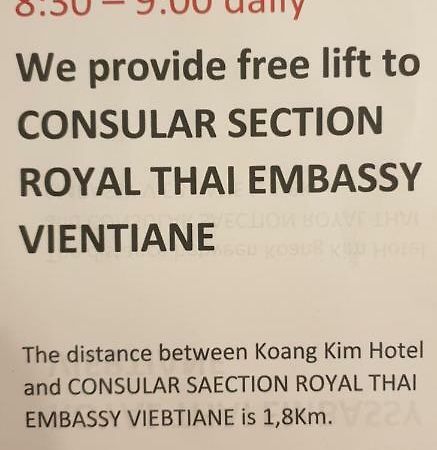 Hoang Kim Hotel Vientián Kültér fotó